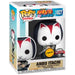 Zoom sur la figurine Funko POP Itachi Anbu Chase exclusive montrant les détails du visage et du costume
