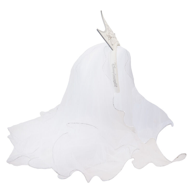 Détail du nœud bleu et des ornements du serre-tête Disney Cendrillon Loungefly