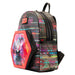 Détail des fermetures métalliques robustes du sac à dos Marvel Spiderman 27cm