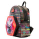 Détail des fermetures métalliques robustes du sac à dos Marvel Spiderman 27cm