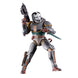 Vue rapprochée des mains articulées de la figurine Wrecker avec accessoires
