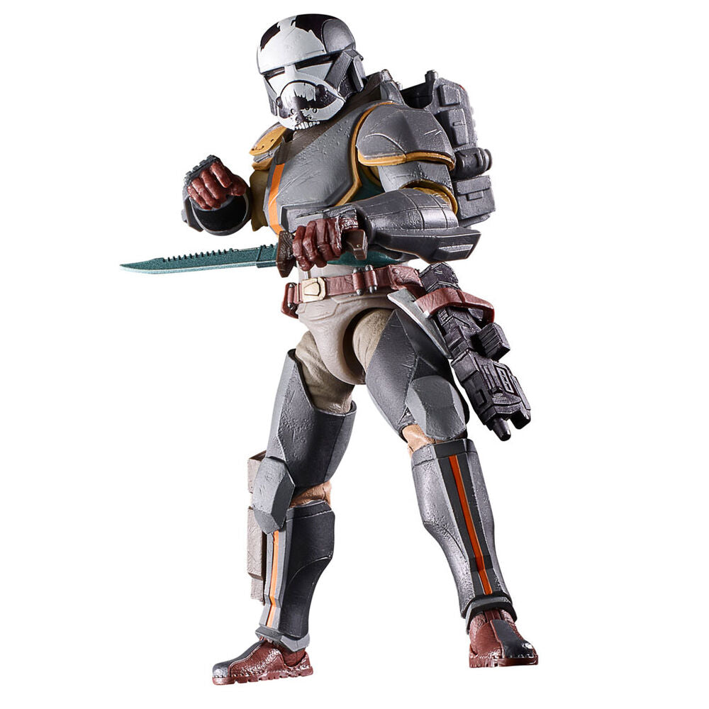 Ensemble complet de la figurine Wrecker avec tous ses accessoires visibles sur fond blanc
