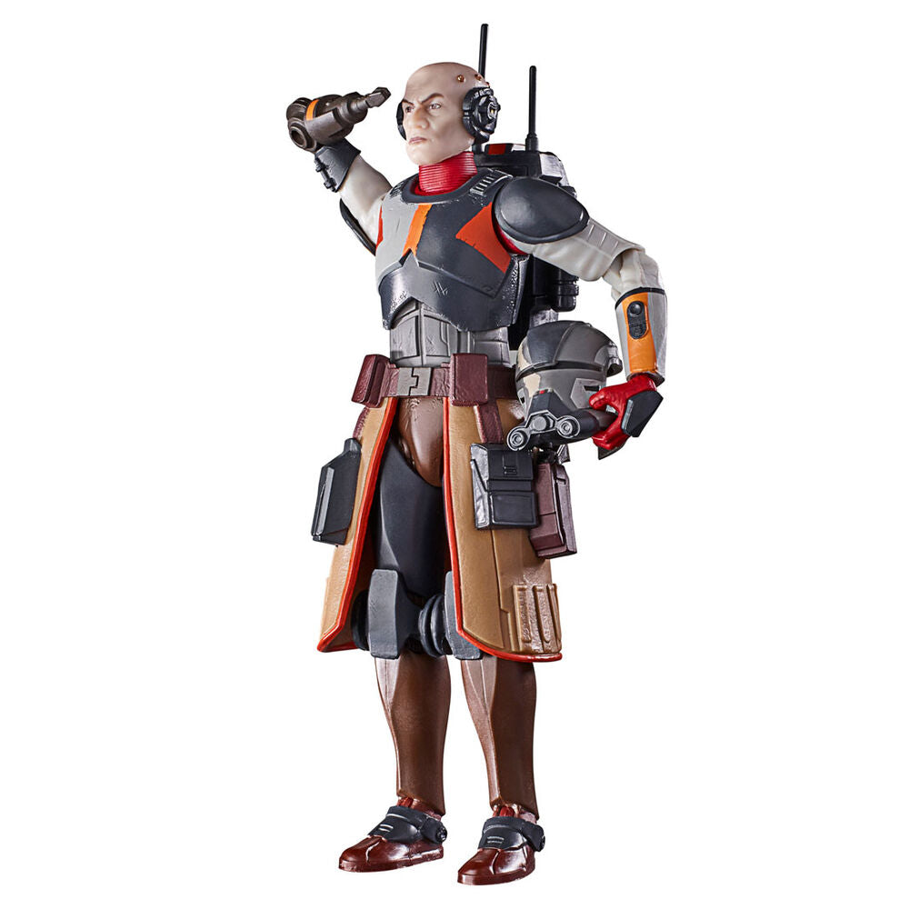 Vue latérale de la figurine Echo montrant l'articulation des bras et jambes