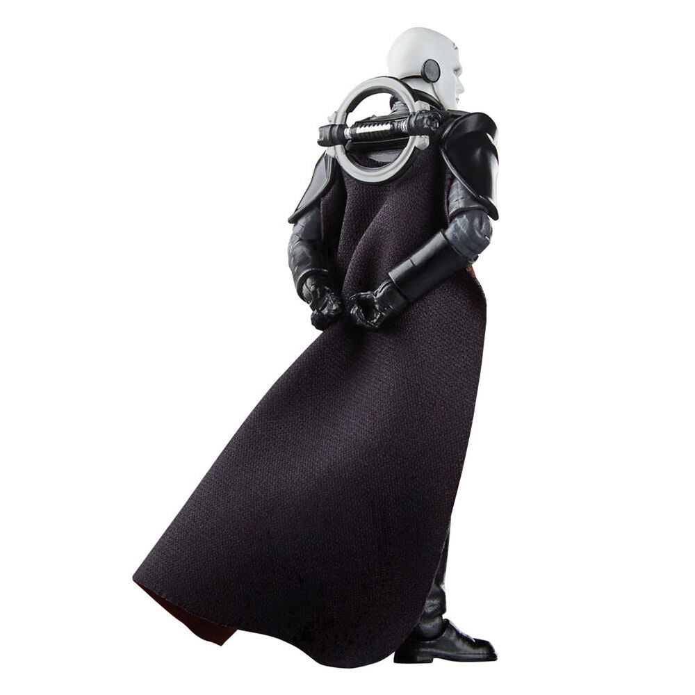 Vue rapprochée du visage détaillé de la figurine Obi-Wan Kenobi Grand Inquisitor 9 cm