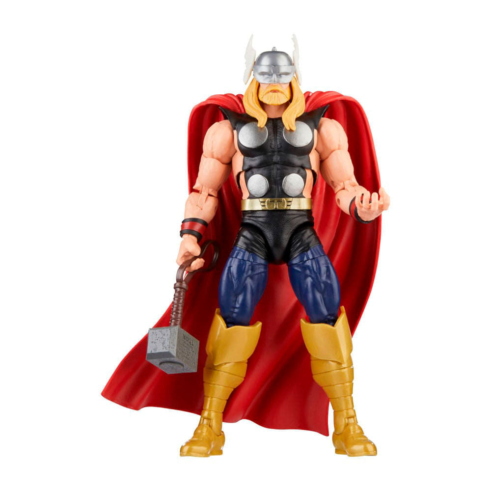 Photo des accessoires fournis avec la figurine Marvel Legends Thor vs Destructor