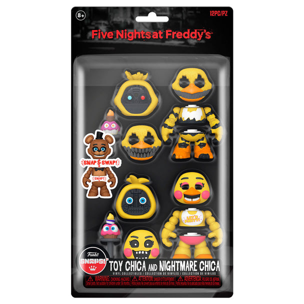 Figurine FUNKO POP Toy Chica de Five Nights at Freddy's en vinyle avec détails colorés et expression animée