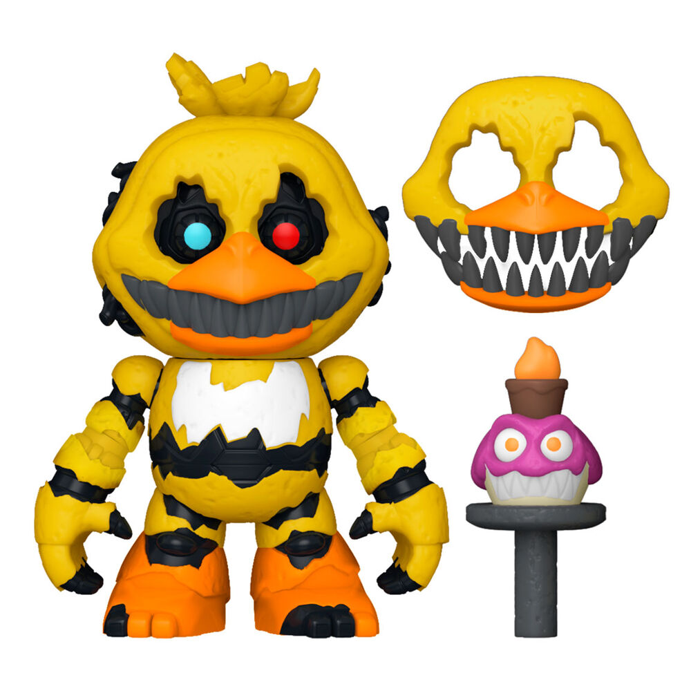Pack de 2 figurines FUNKO POP Toy Chica et Nightmare Chica présentées côte à côte sur fond blanc