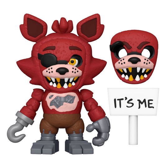 Figurine Funko Snaps! Foxy de Five Nights at Freddy's montrant le personnage en détail avec ses couleurs vives et son design unique