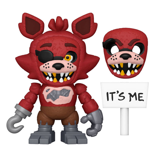 Figurine Funko Snaps! Foxy de Five Nights at Freddy's montrant le personnage en détail avec ses couleurs vives et son design unique