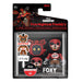 Vue rapprochée de la figurine Foxy Funko Snaps! exposée sur un fond neutre, mettant en valeur ses textures et finitions