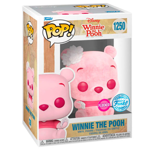 Figurine Funko POP exclusive Winnie the Pooh Disney en vinyle de 9 cm présentée dans sa boîte cadeau
