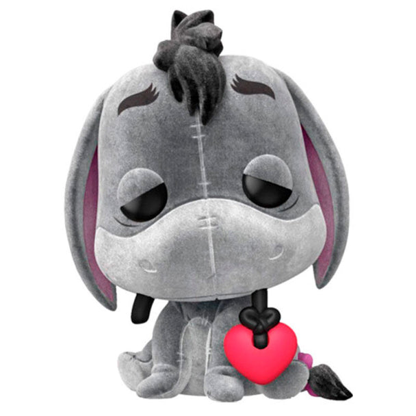 Vue rapprochée de la figurine Funko POP exclusive Bourriquet avec détails soignés et emballage original.