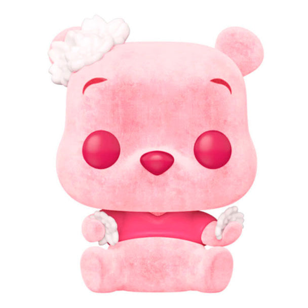 Vue rapprochée de la figurine Funko POP Winnie the Pooh exclusive avec détails colorés et emballage collector