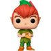 Packaging original de la figurine Funko POP Peter Pan 70e anniversaire, boîte transparente avec logo Disney.