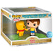 Vue rapprochée de la figurine FUNKO POP Moments Disney avec détails soignés de Winnie l'Ourson et Christopher Robin