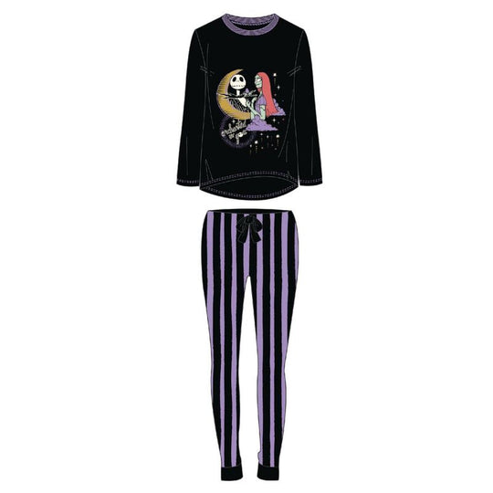 Pyjama Disney Nightmare Before Christmas CERDÁ en coton avec motifs du film, disponible en plusieurs tailles.