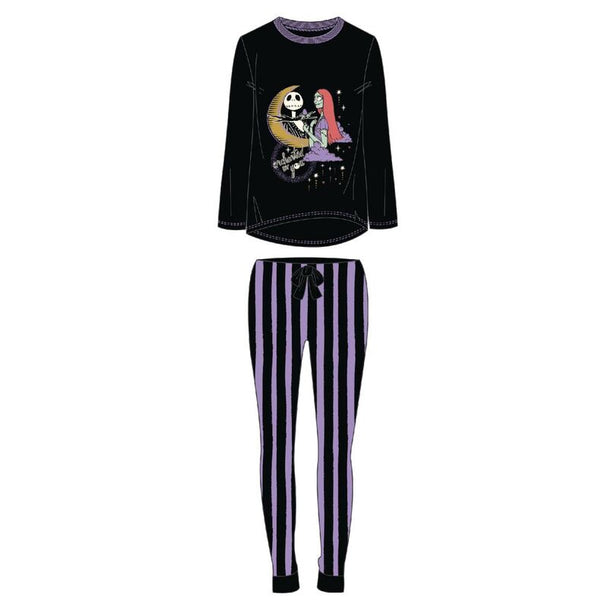 Pyjama Disney Nightmare Before Christmas CERDÁ en coton avec motifs du film, disponible en plusieurs tailles.