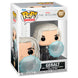 Figurine Funko POP de Geralt avec bouclier, détail précis et couleurs vives, édition saison 2 de The Witcher
