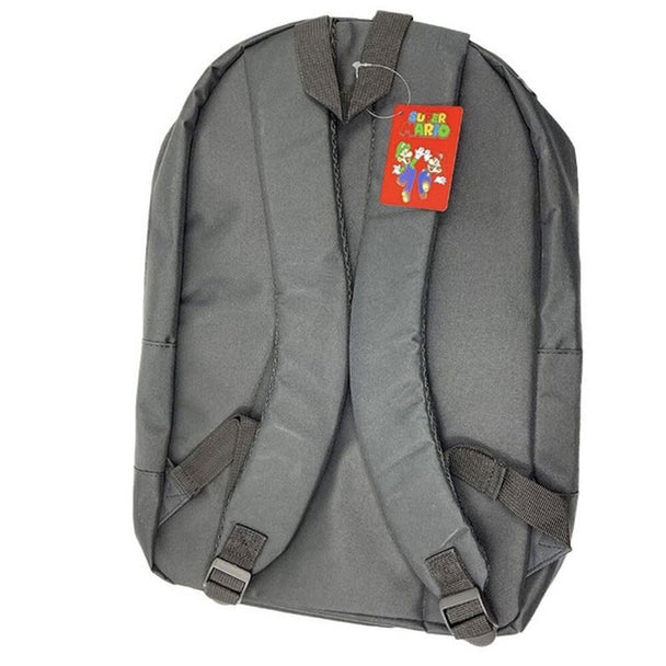 Détail du sac à dos Nintendo Super Mario Bros Peach montrant la fermeture éclair et les bretelles rembourrées