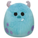 Peluche Squishmallows Sulley Monster Inc bleu et violet de 35 cm vue de face