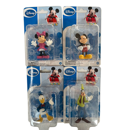 Figurine Disney Mickey Mouse de 6 cm en position classique, design coloré et détaillé.
