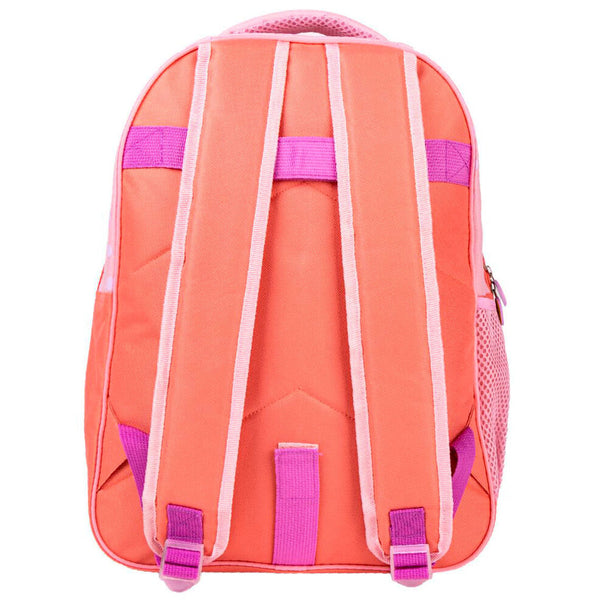 Sac à dos Disney Minnie CERDÁ vue de face avec design coloré et dimensions 31x14x41 cm