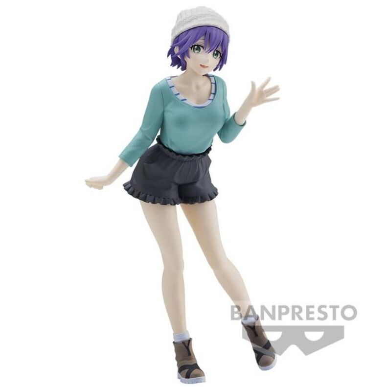 Présentation de la figurine Hiro Segawa sur son socle, idéale pour collectionneurs et fans