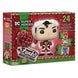 Vue détaillée du calendrier de l'Avent DC Comics FUNKO avec 24 fenêtres à ouvrir
