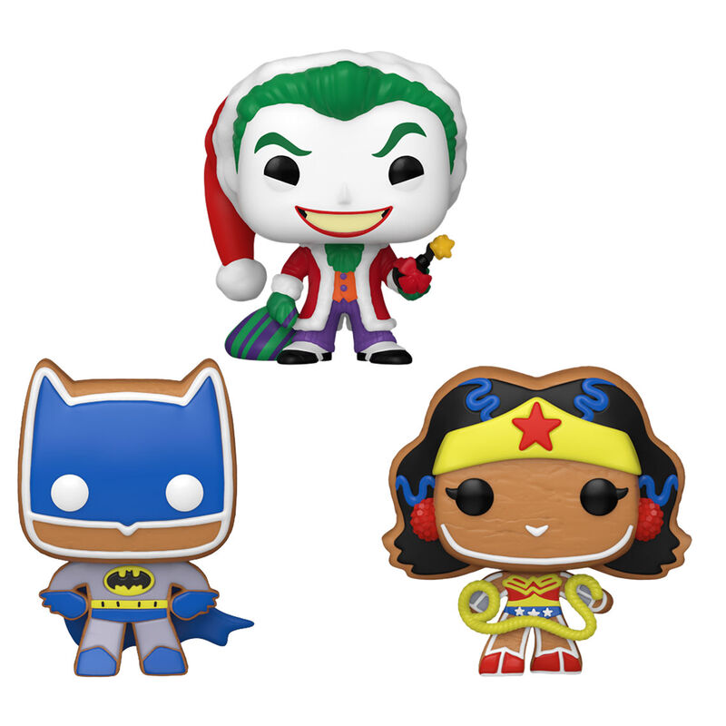 Emballage coloré et thématique DC Comics du calendrier de l'Avent FUNKO