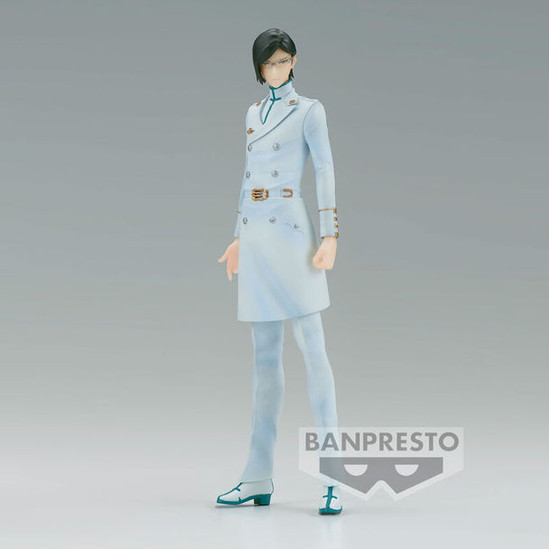 Figurine Uryu Ishida de Bleach Solid and Souls vue de face avec détails précis et couleurs vives