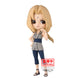 Détail du visage expressif de la figurine Tsunade Q Posket par BANPRESTO