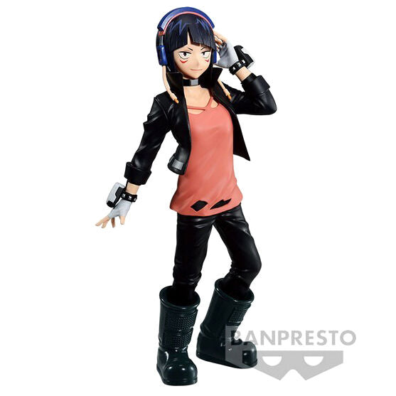 Figurine Kyojka Jiro de My Hero Academia de 15 cm par BANPRESTO, vue de face avec détails précis.