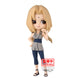 Vue latérale de la figurine Tsunade Q Posket mettant en valeur les couleurs vives