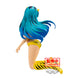 Vue arrière de la figurine Lum mettant en valeur sa coiffure et les finitions BANPRESTO