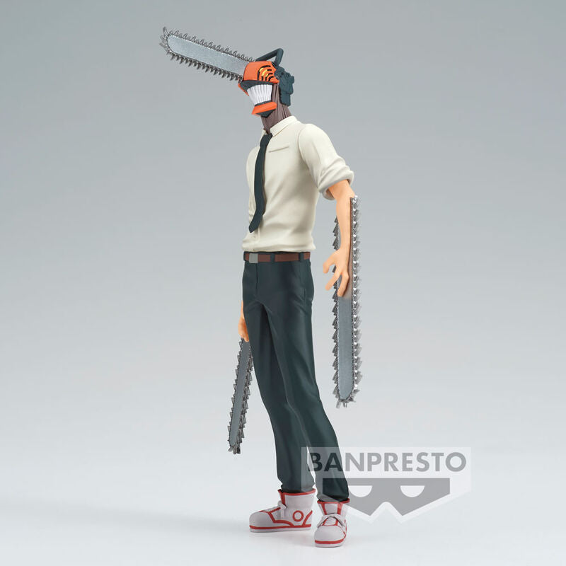 Détail des accessoires et textures de la figurine Chainsaw Man Chain Spirits Vol.5 par BANPRESTO