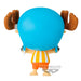 Profil latéral de la figurine Tony Chopper Fluffy Puffy mettant en avant sa posture dynamique