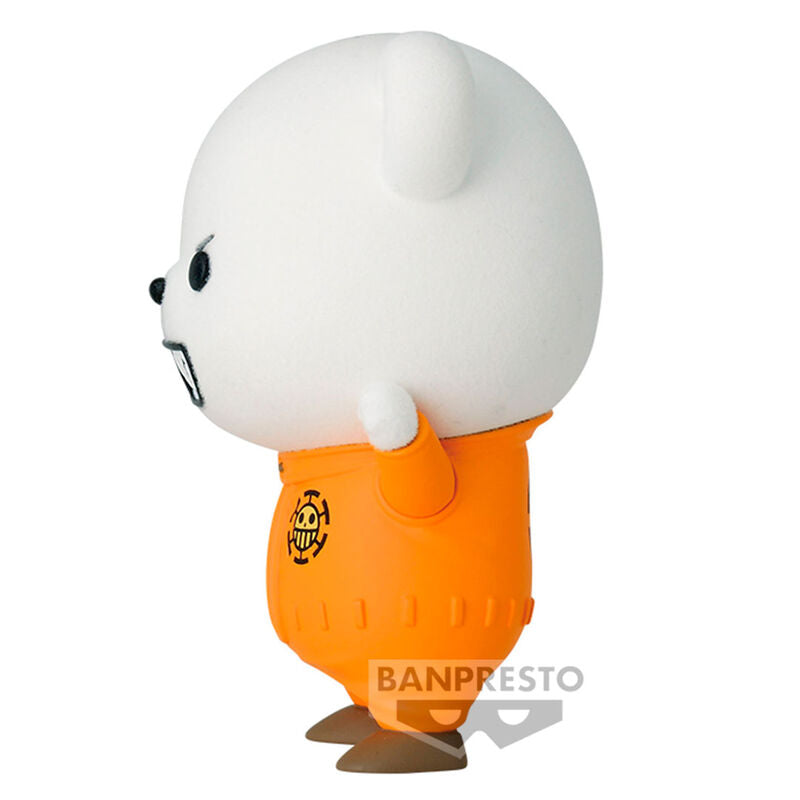 Vue arrière de la figurine Bepo Fluffy Puffy mettant en avant la finition et les détails sculptés