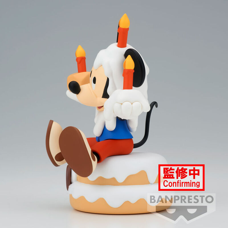 Vue arrière de la figurine Mickey Mouse célébrant les 100 ans des personnages Disney