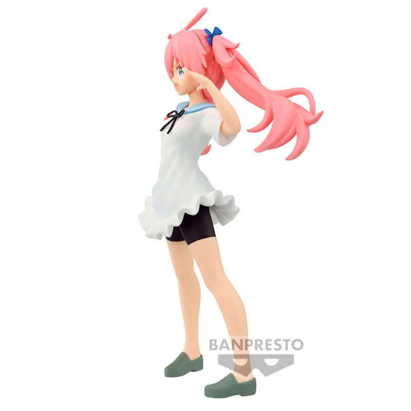 Pack complet de la figurine Milim Nava BANPRESTO avec boîte d'origine visible