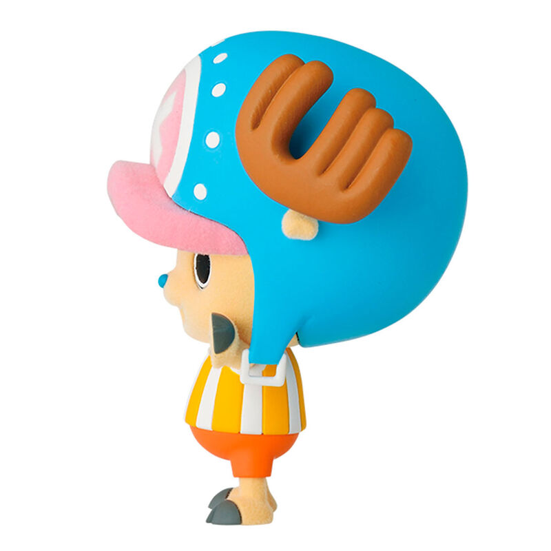 Vue arrière de la figurine Tony Chopper Fluffy Puffy illustrant les finitions et textures du produit