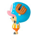 Vue arrière de la figurine Tony Chopper Fluffy Puffy illustrant les finitions et textures du produit