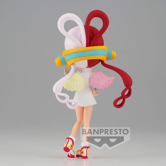Emballage original BANPRESTO de la figurine Uta Q Posket One Piece Film Red, avec illustrations du personnage