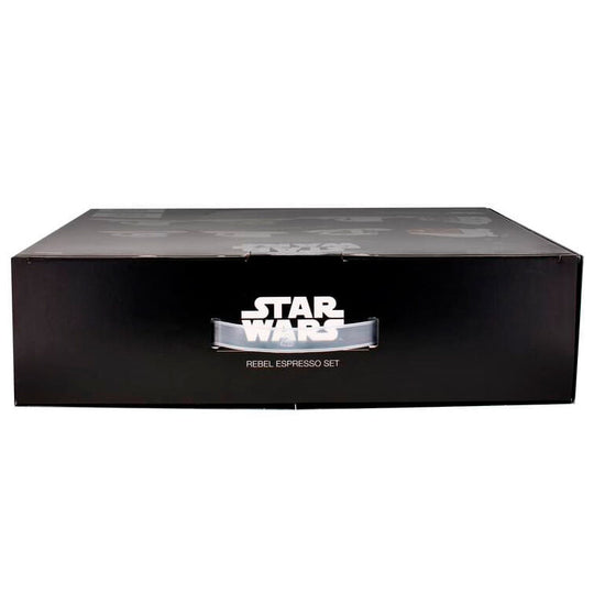 Cuillères stylisées Star Wars Rebel incluses dans le set espresso pour une expérience complète