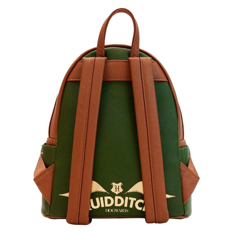Intérieur du sac à dos Vif d'Or Loungefly avec compartiment principal spacieux