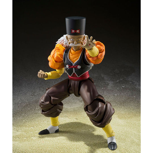 Figurine articulée Dragon Ball Z Android 20 SH Figuarts vue de face avec détails précis