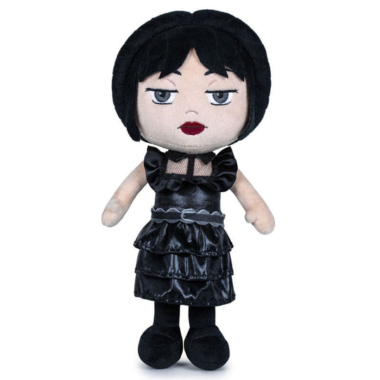 Peluche Wednesday Ball de 40cm officielle NETFLIX, présentant un design fidèle au personnage de la série.