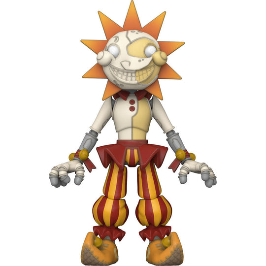 Figurine Funko Five Nights at Freddy's Sun vue de face, hauteur 12,5 cm avec détails précis