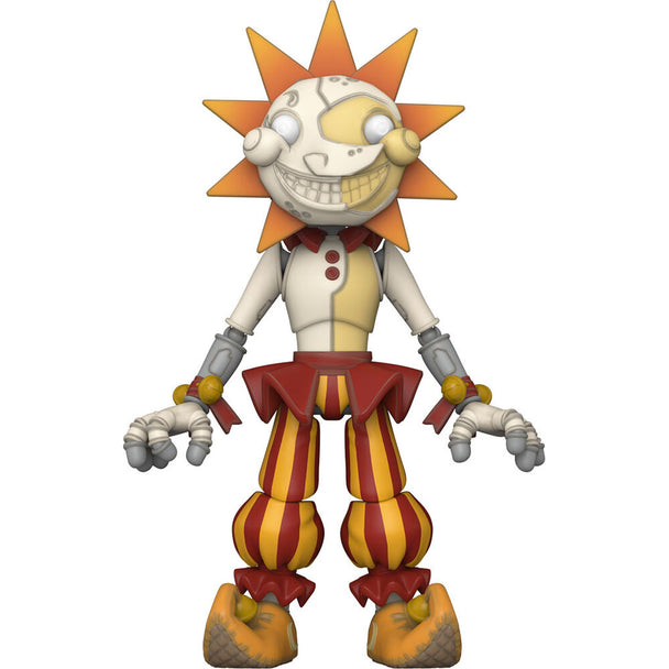 Figurine Funko Five Nights at Freddy's Sun vue de face, hauteur 12,5 cm avec détails précis
