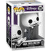 Vue rapprochée de la figurine Jack Skellington Funko POP Nightmare Before Christmas avec détails précis