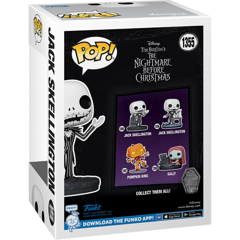 Emballage collector de la figurine Funko POP Jack Skellington pour le 30e anniversaire de Nightmare Before Christmas